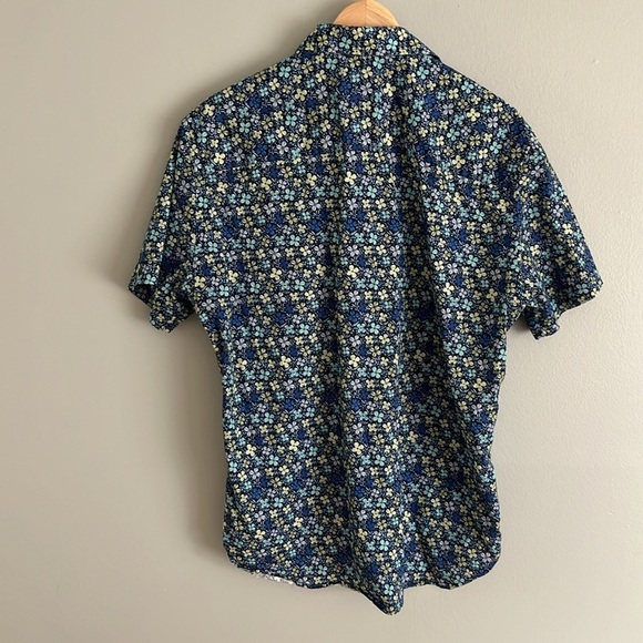 JEFF THE JAY SHORT SLEEVE SHIRT FLORAL PRINT IN LARGE - Picture 4 of 9